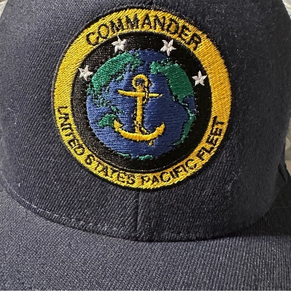 Flexfit Men's L/XL Commander United States Pacific Fleet hat - Picture 4 of 4